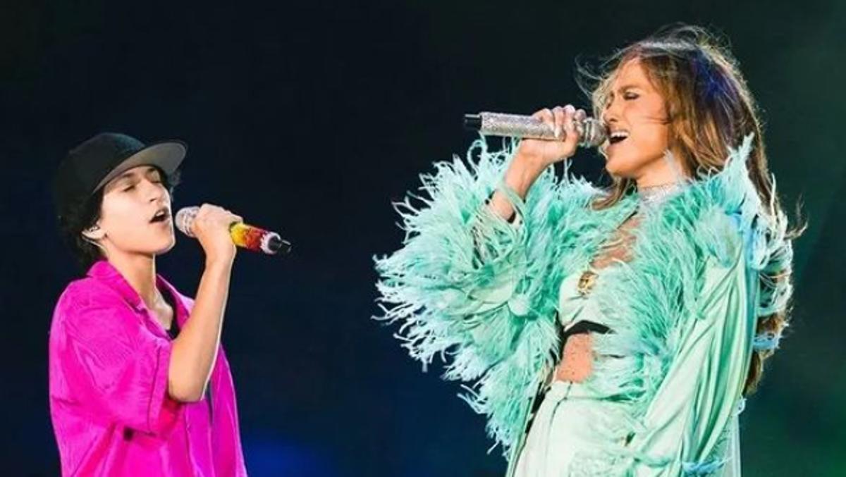 Jennifer Lopez presenta la seva filla Emme amb gènere no binari durant un concert a Los Angeles