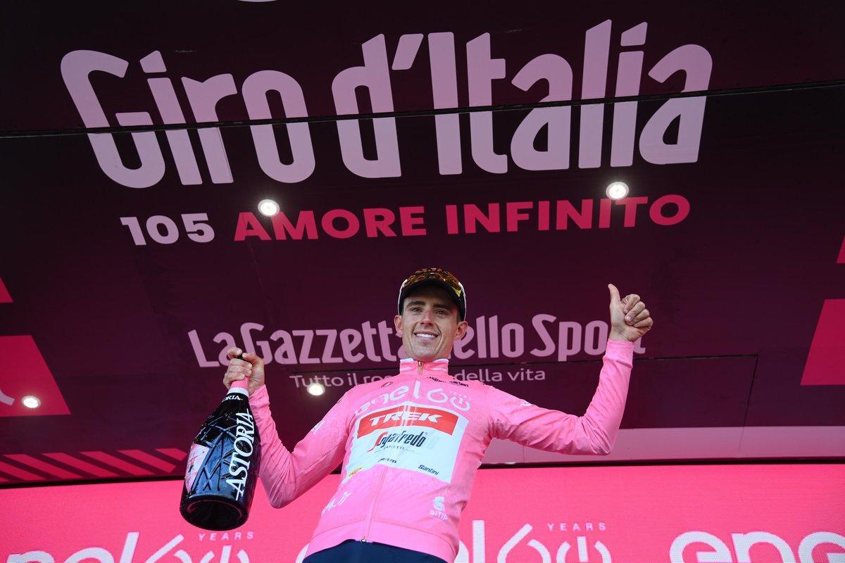Juanpe López, en el Etna, nuevo líder del Giro 2022.