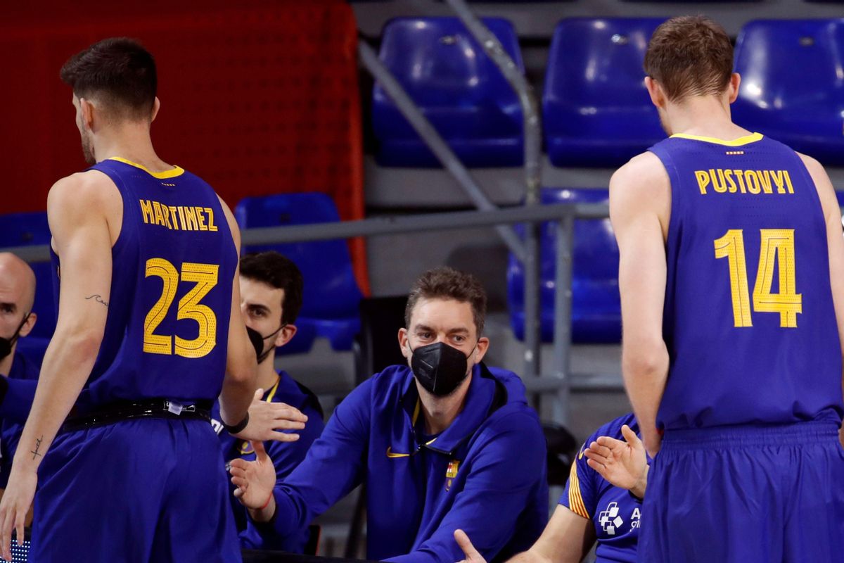 Pau Gasol en el Palau. Pau Gasol en el Palau.