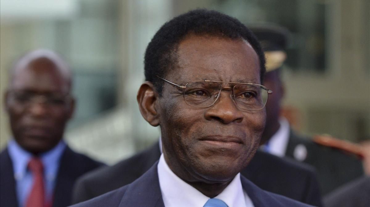 El presidente de Guinea Ecuatorial, Teodoro Obiang. El presidente de Guinea Ecuatorial, Teodoro Obiang.