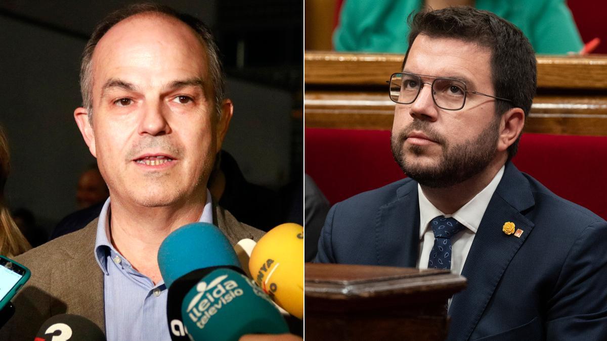 Turull a Aragonès: «O qüestió de confiança o eleccions»