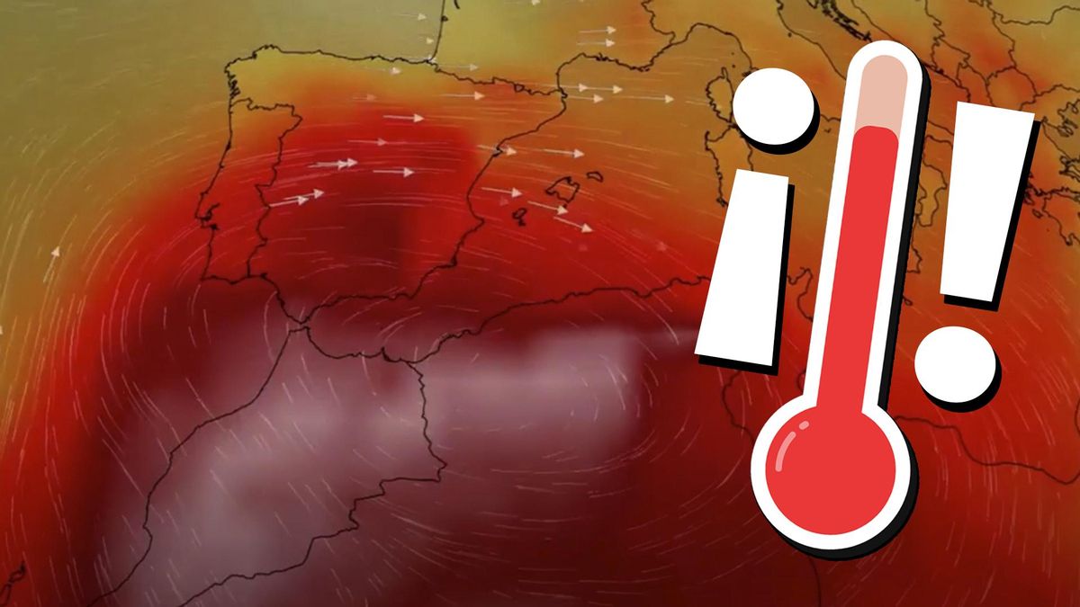 Los meteorólogos se están quedando sin colores para representar el calor extremo. Los meteorólogos se están quedando sin colores para representar el calor extremo.