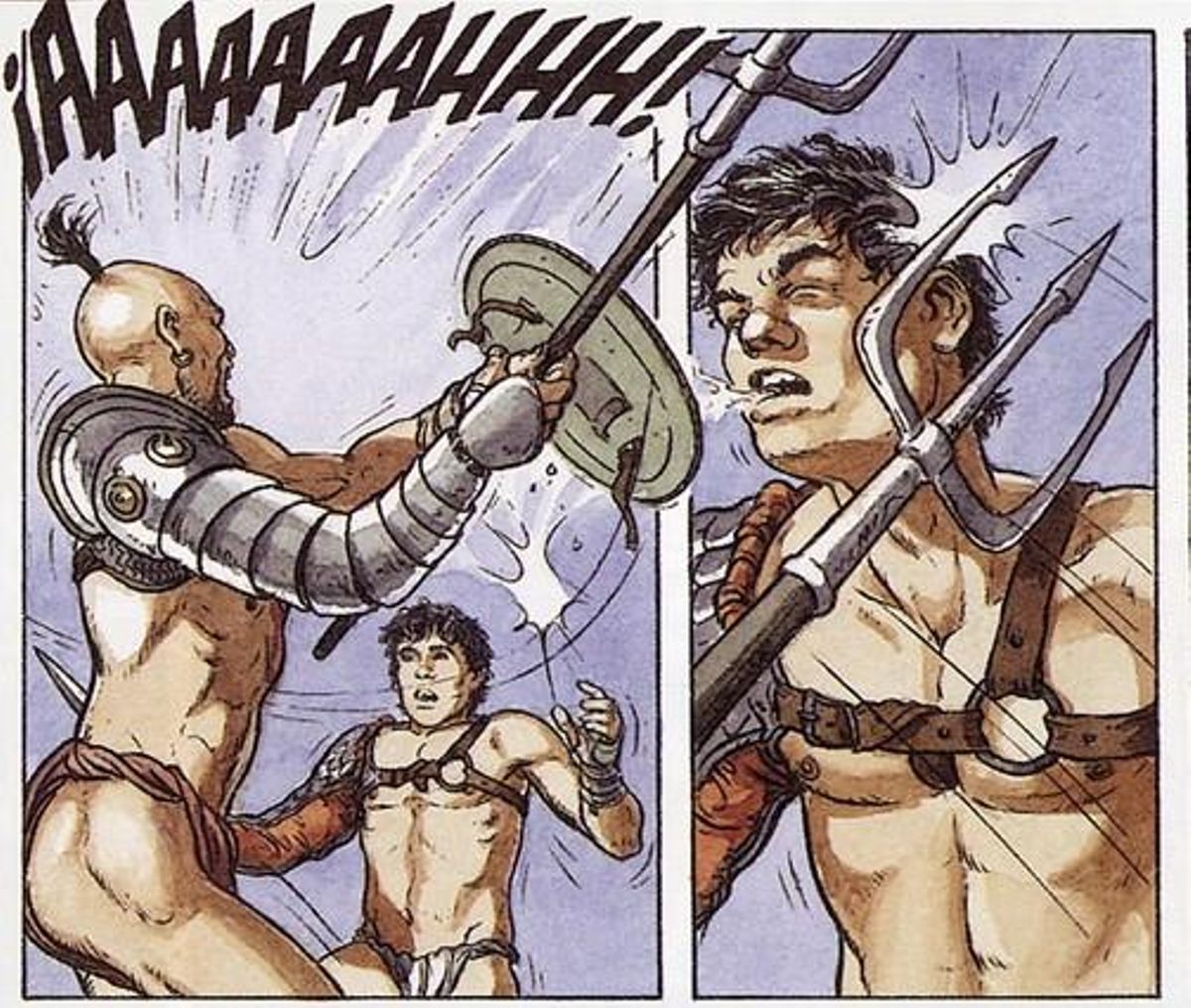 Viñetas de ’Murena. La mejor de las madres’, de Jean Dufaux y Phiplippe Delaby. Viñetas de ’Murena. La mejor de las madres’, de Jean Dufaux y Phiplippe Delaby.