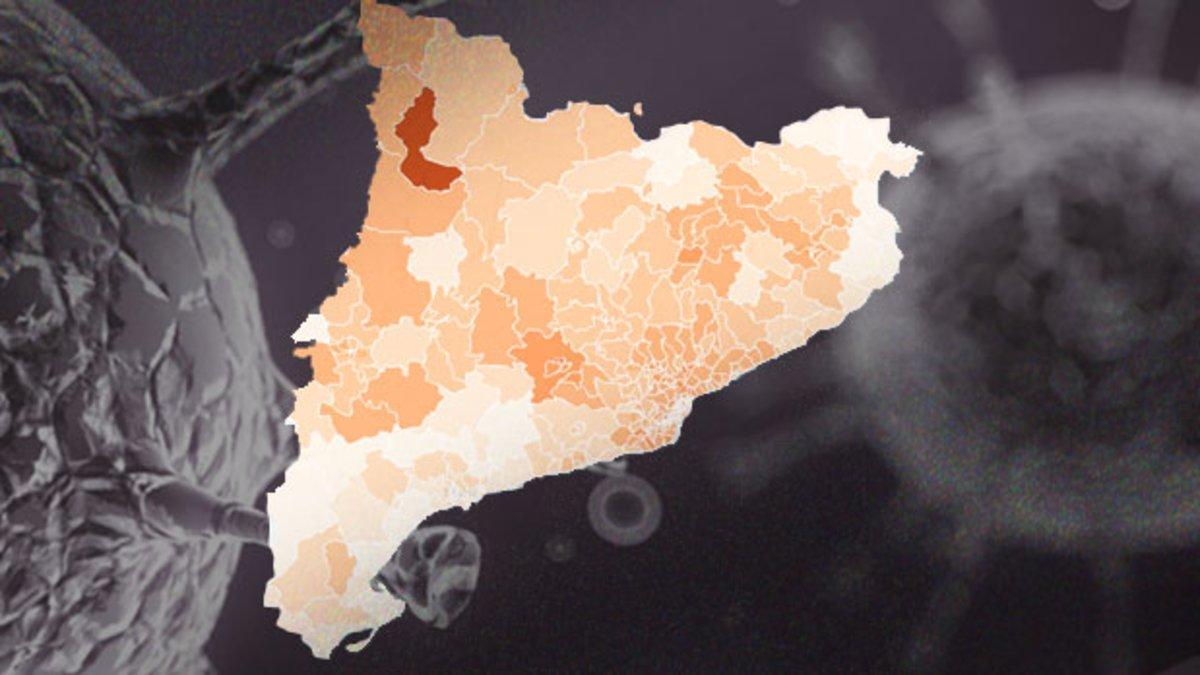 MAPA | Coronavirus en Catalunya: casos por municipios y barrios