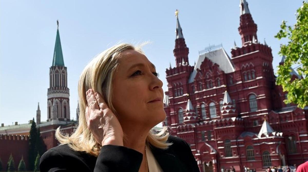 Marine Le Pen estrecha lazos con Rusia Putin