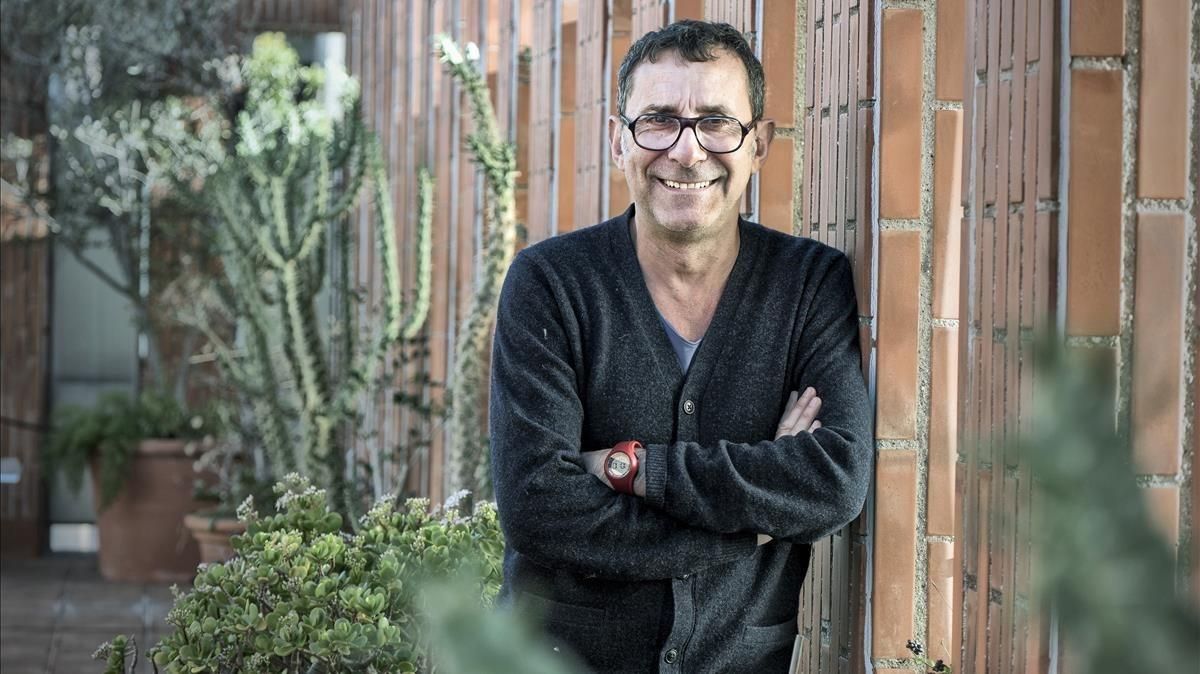 Didier Ruiz, en el ático del Instituto Francés de Barcelona. Didier Ruiz, en el ático del Instituto Francés de Barcelona.