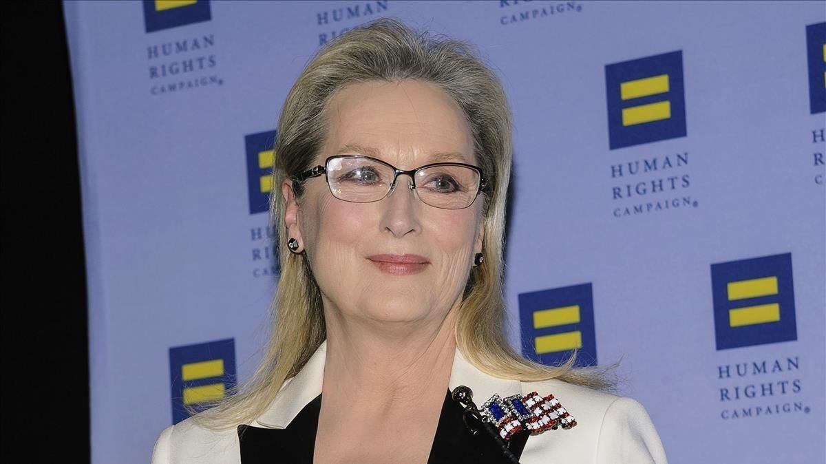 Meryl Streep durante una gala de ’Human Rights’ en Nueva York, en febrero de este año. Meryl Streep durante una gala de ’Human Rights’ en Nueva York, en febrero de este año.