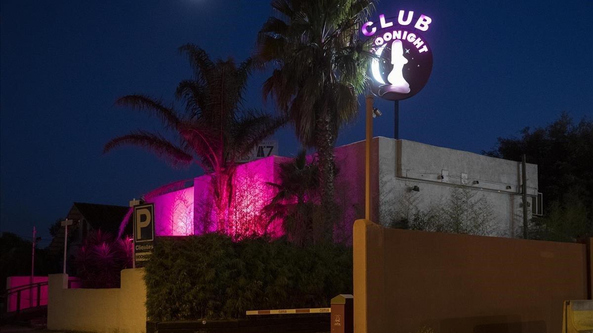 Club Moonight, junto a la N-II, cerca de Figueres.