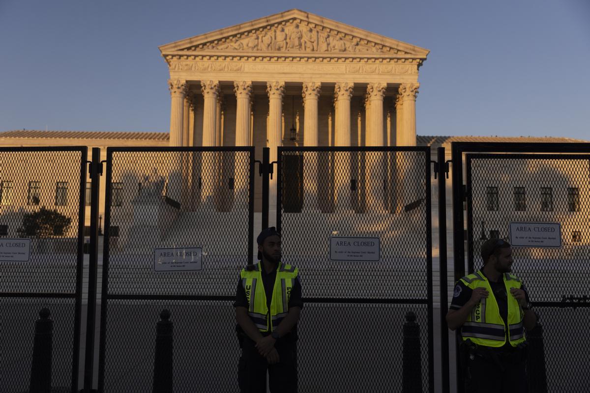 The US Supreme Court overturns the legalization of abortion in the Roe v. Wade case of 1973