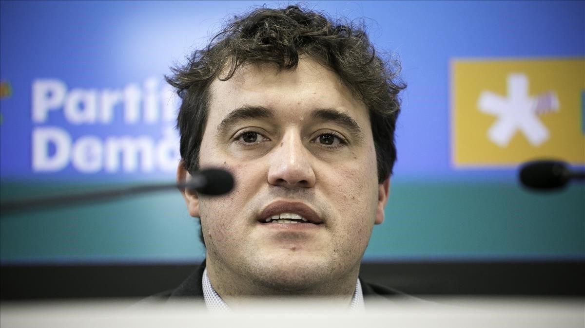El presidente del PDECat, David Bonvehí El presidente del PDECat, David Bonvehí