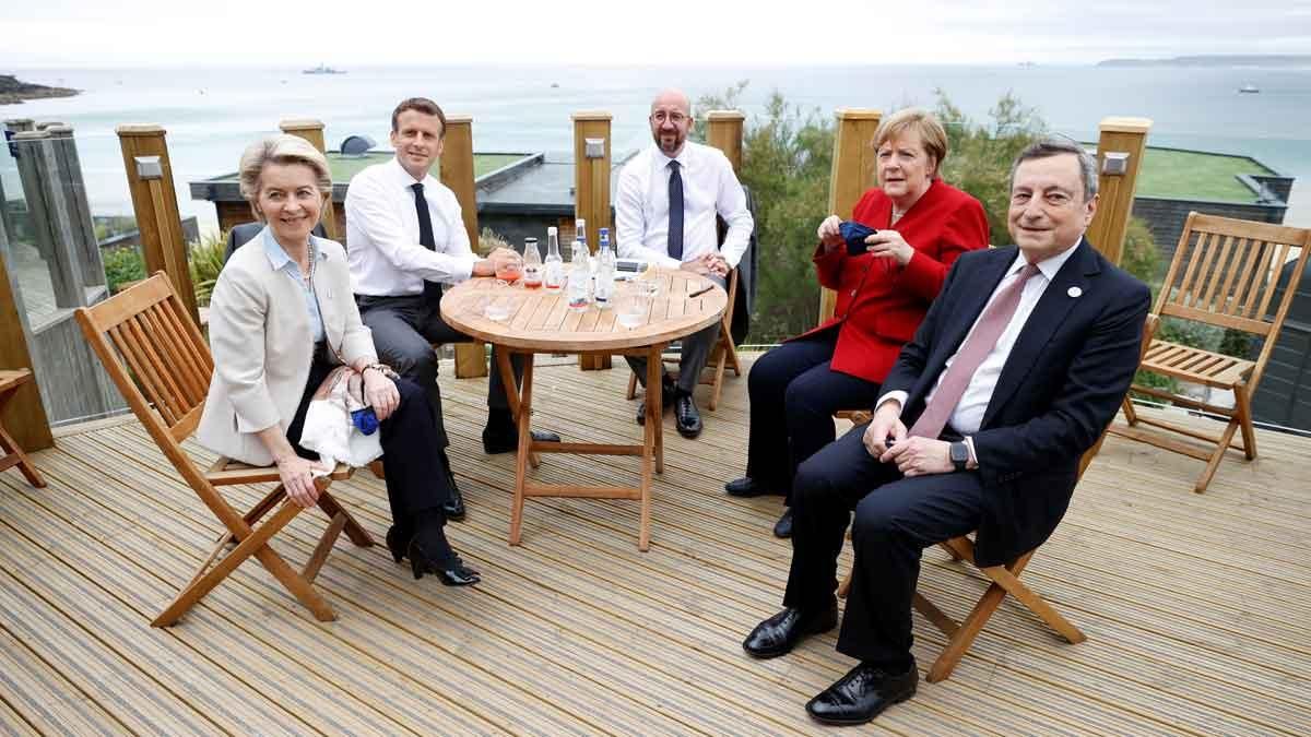 Comença la reunió del G-7 per dissenyar l’era postpandèmia Comença la reunió del G-7 per dissenyar l’era postpandèmia