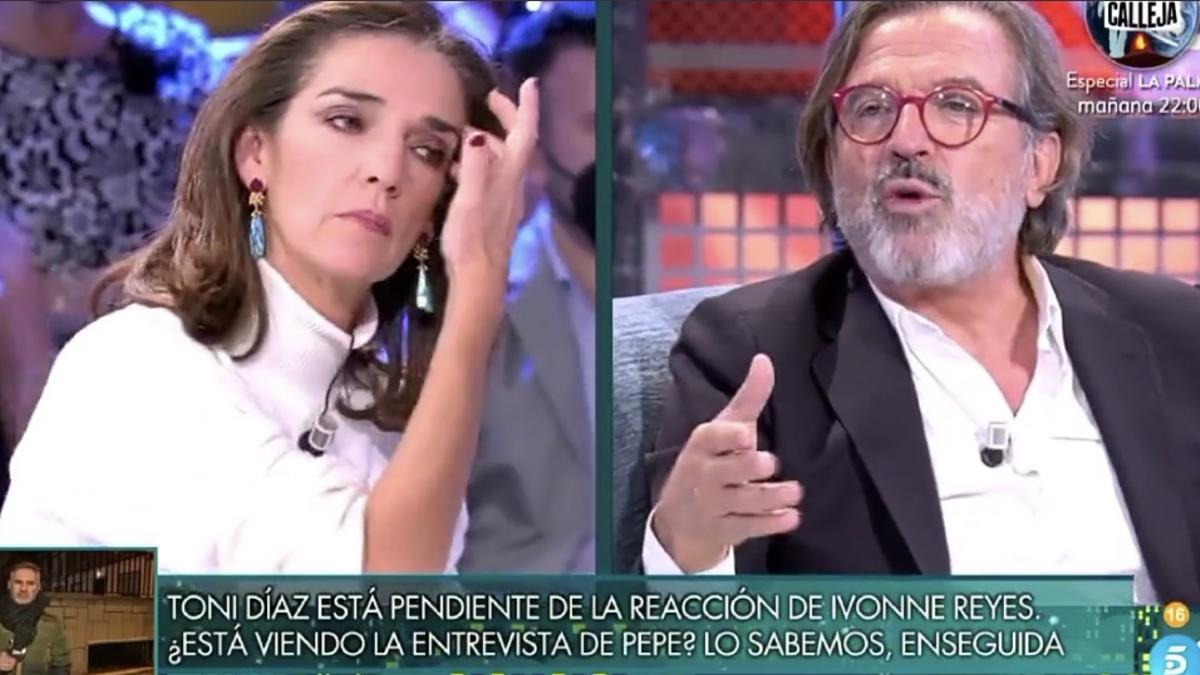 Jorge Javier abronca a Paloma García Pelayo por una pregunta a Pepe Navarro: "Impropio de un profesional honrado"