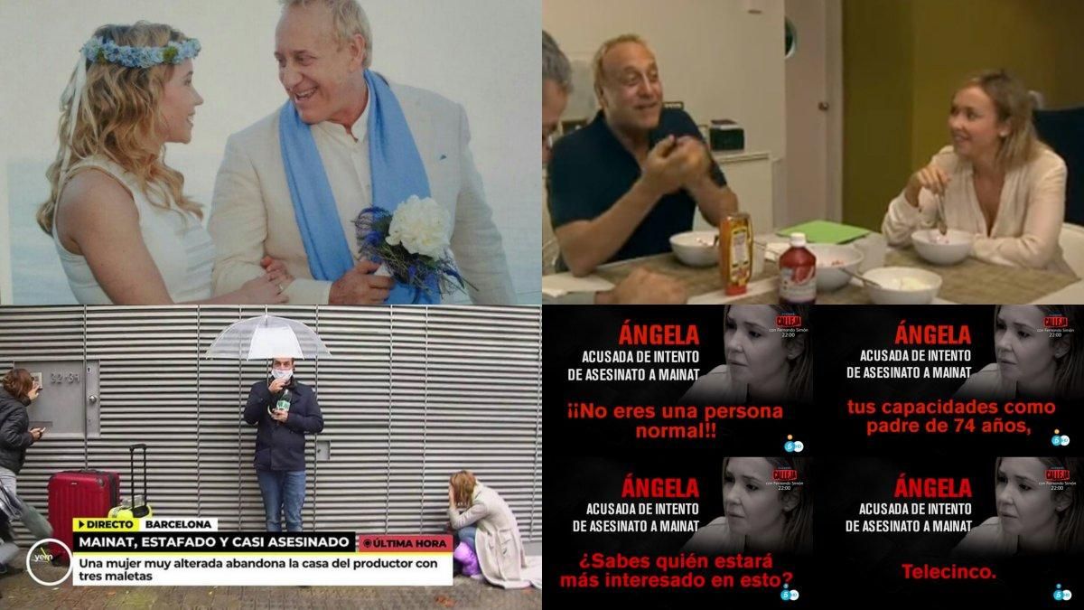 Algunos de las imágenes del caso Josep María Mainat. Algunos de las imágenes del caso Josep María Mainat.