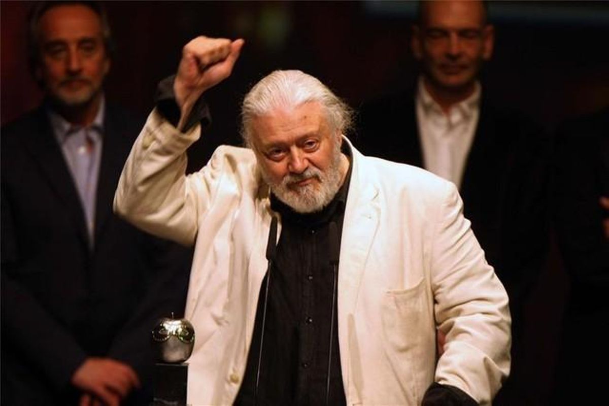 Mario Gas agradece los premios que ha conseguido por su musical ’Follies’. Mario Gas agradece los premios que ha conseguido por su musical ’Follies’.