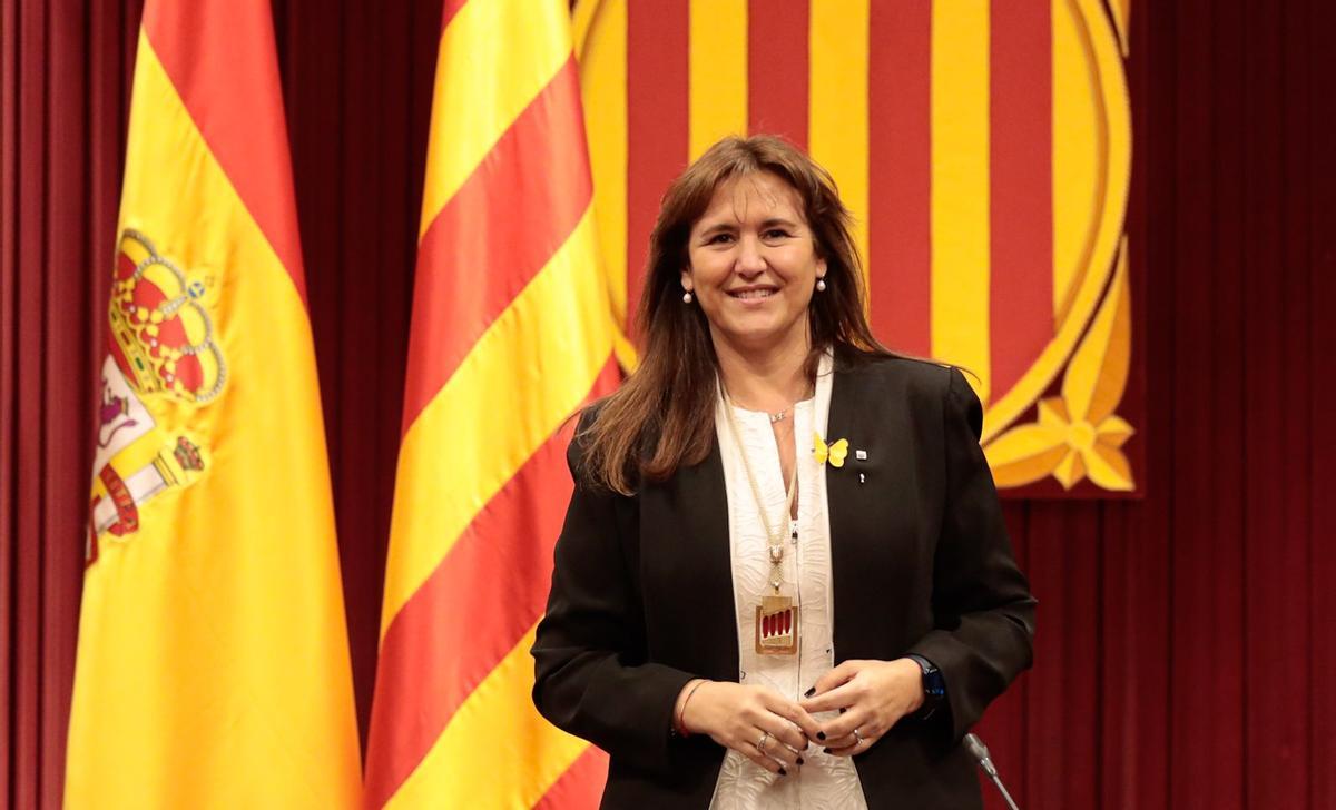 Laura Borrás, presidenta del Parlament de Catalunya 