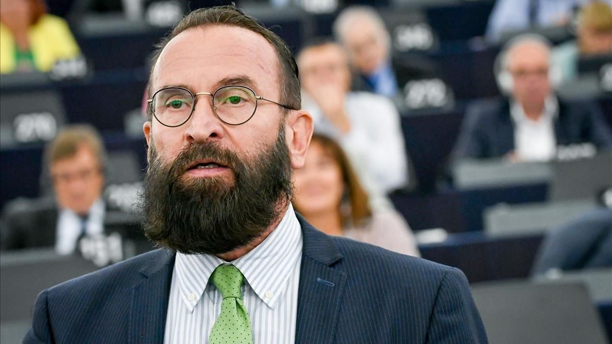 El eurodiputado húngaro József Szájer. El eurodiputado húngaro József Szájer.