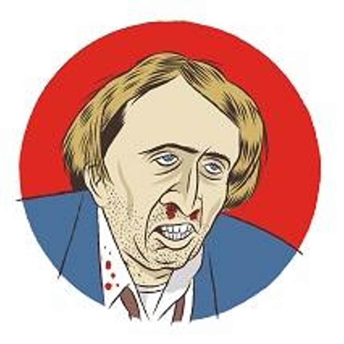 Ilustración realizada por Paco Alcázar en el libro ’Las 100 primeras películas de Nicolas Cage’. Ilustración realizada por Paco Alcázar en el libro ’Las 100 primeras películas de Nicolas Cage’.