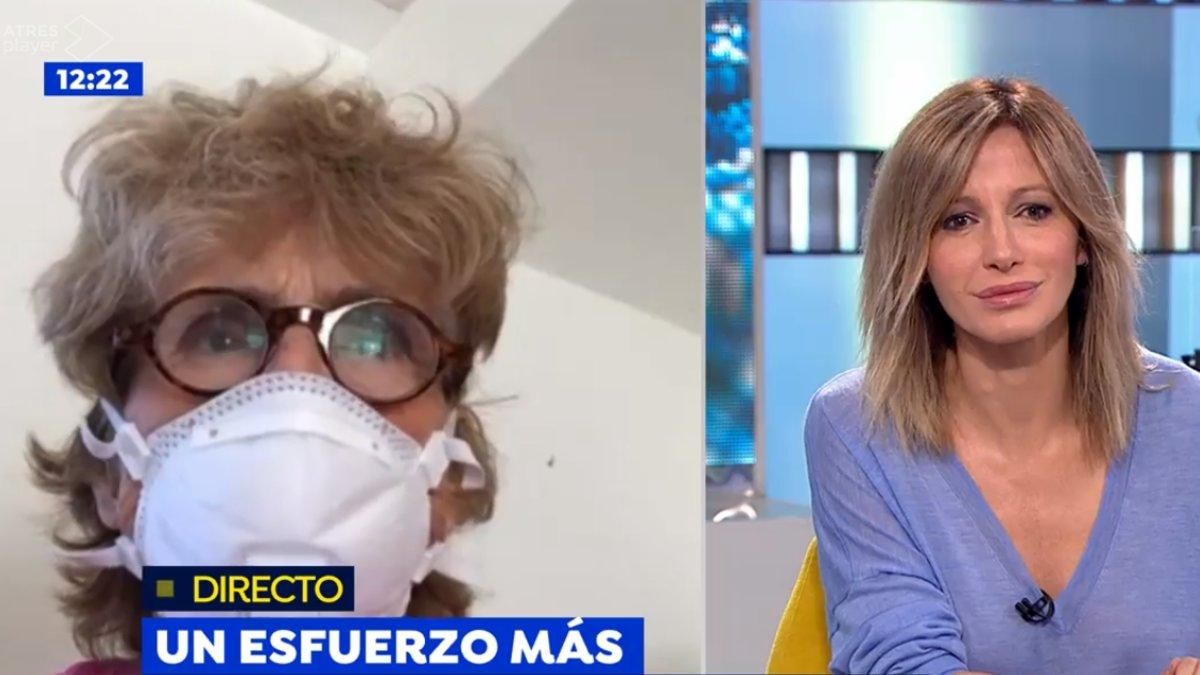 Mercedes Milá defiende su viaje a Italia durante el coronavirus: "En Roma había menos enfermos que en Madrid" Mercedes Milá defiende su viaje a Italia durante el coronavirus: "En Roma había menos enfermos que en Madrid"