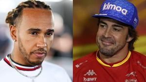 Alonso li diu «idiota» a Hamilton després d’un incident en la primera volta de Spa