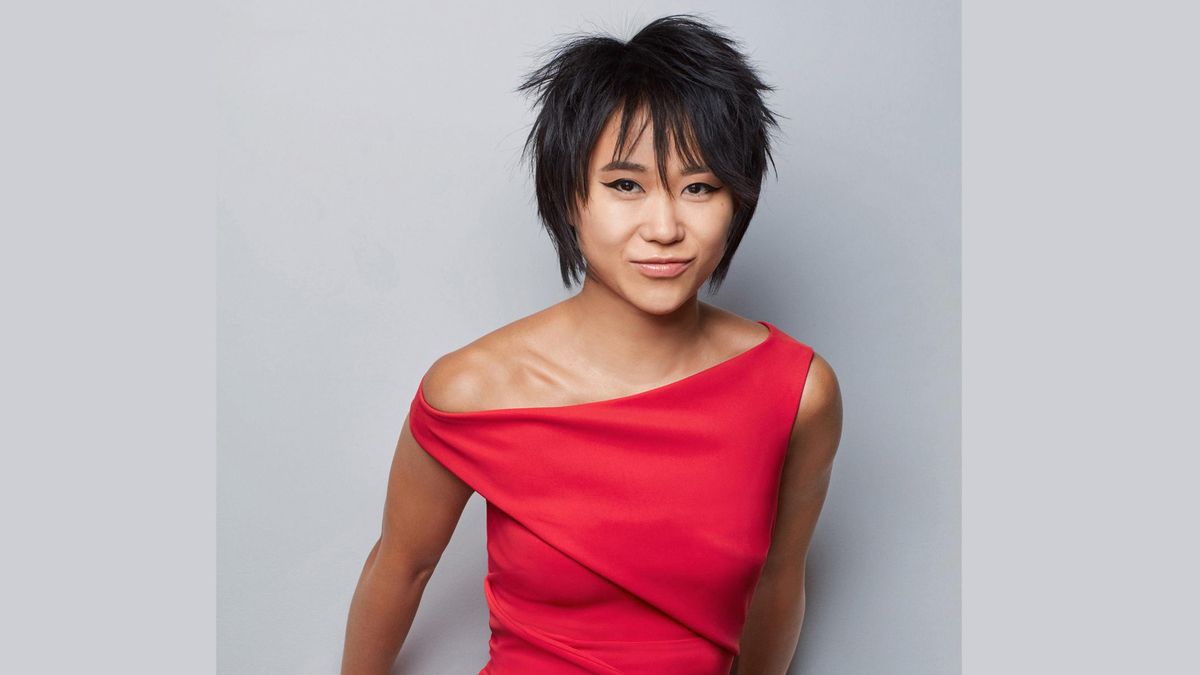 La pianista china Yuja Wang. La pianista china Yuja Wang.