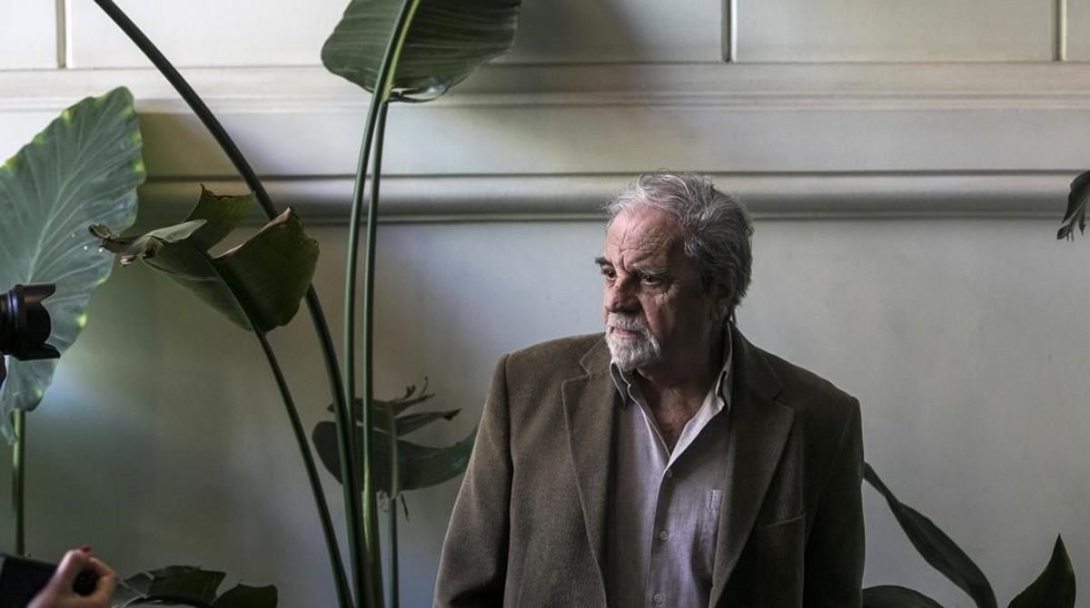 El escritor Juan Marsé, en un restaurante de Barcelona. El escritor Juan Marsé, en un restaurante de Barcelona.