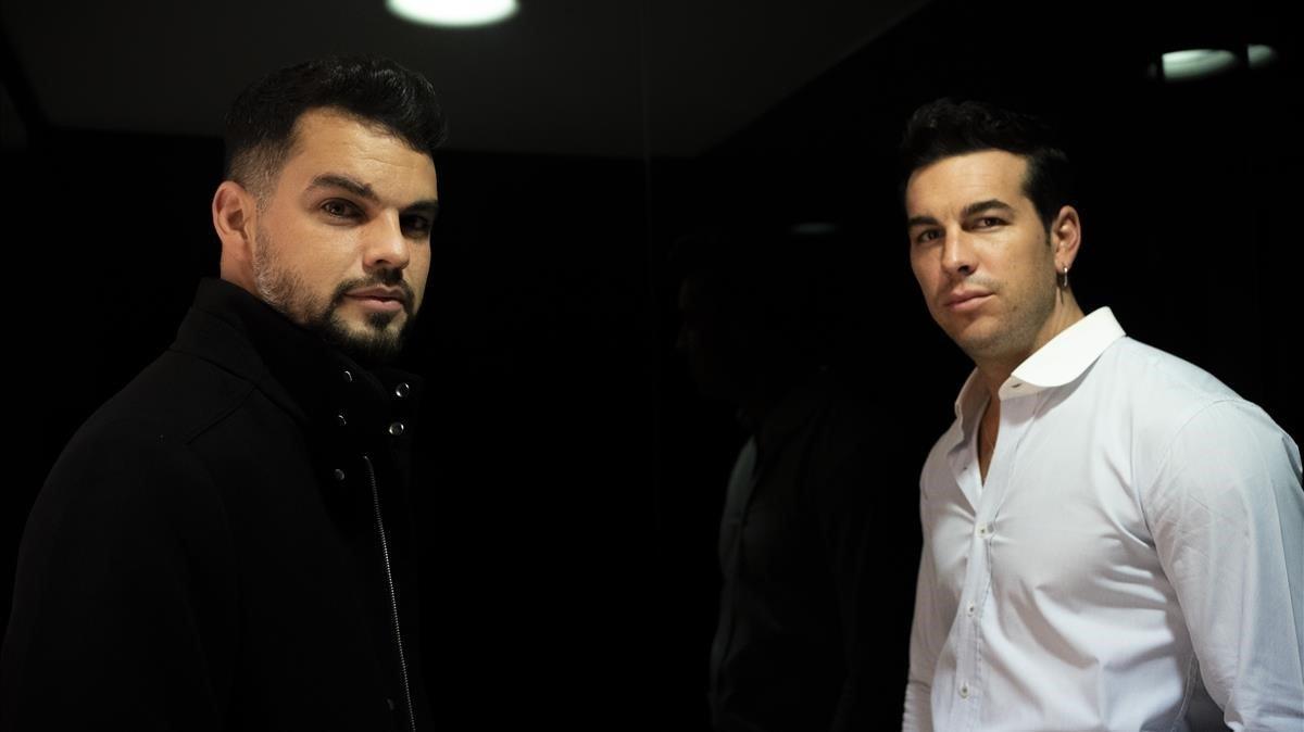 David Victori y Mario Casas, tras la presentación de ’No matarás’ en el Festival de Sitges