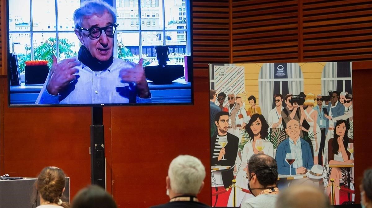 Woody Allen, en la rueda de prensa virtual de presentación de ’Rifkin’s Festival’ Woody Allen, en la rueda de prensa virtual de presentación de ’Rifkin’s Festival’
