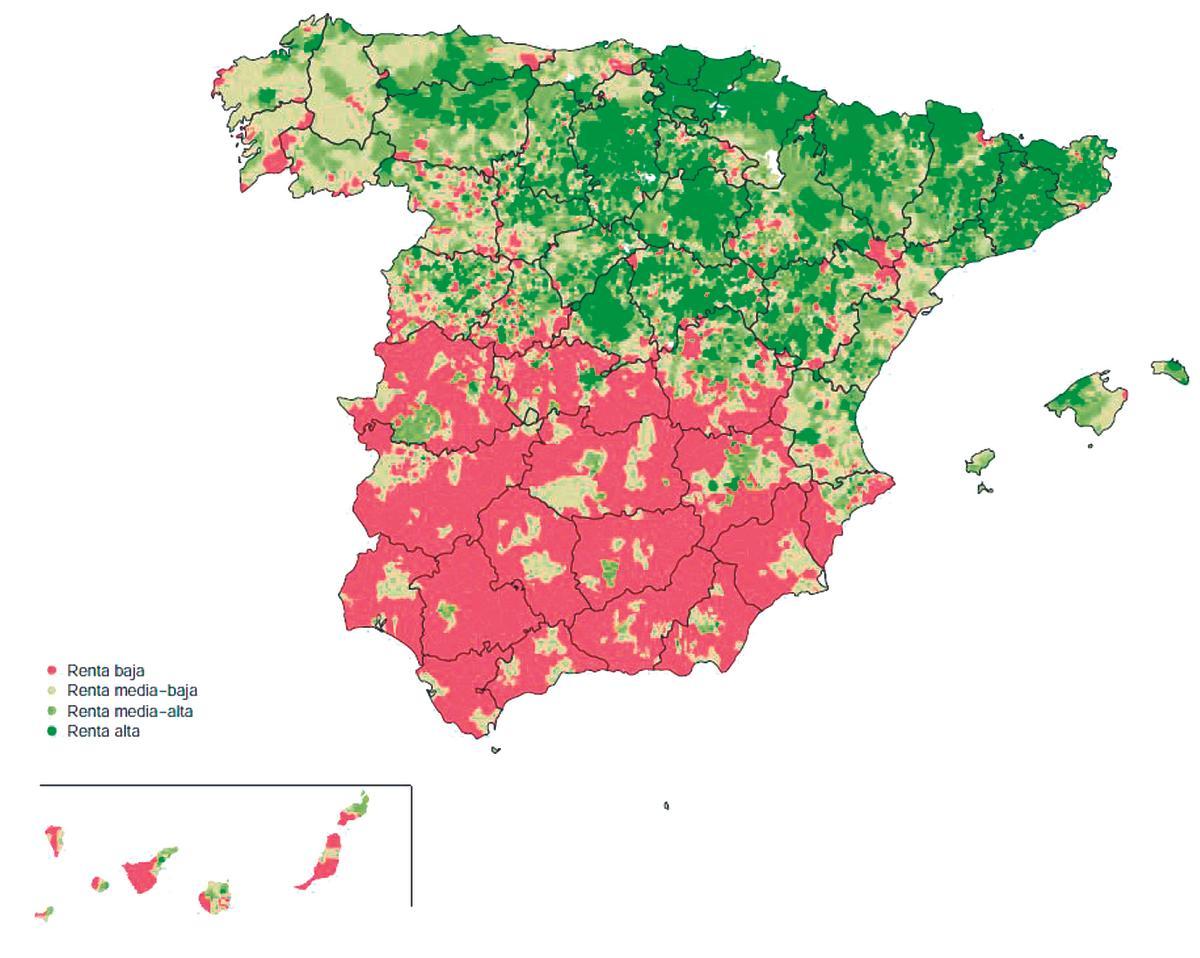 Atlas de distribución de renta de los hogares