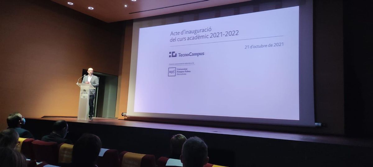 El Tecnocampus de Mataró inaugura el curso repasando aciertos y errores en la gestión de la pandemia con Salvador Macip El Tecnocampus de Mataró inaugura el curso repasando aciertos y errores en la gestión de la pandemia con Salvador Macip