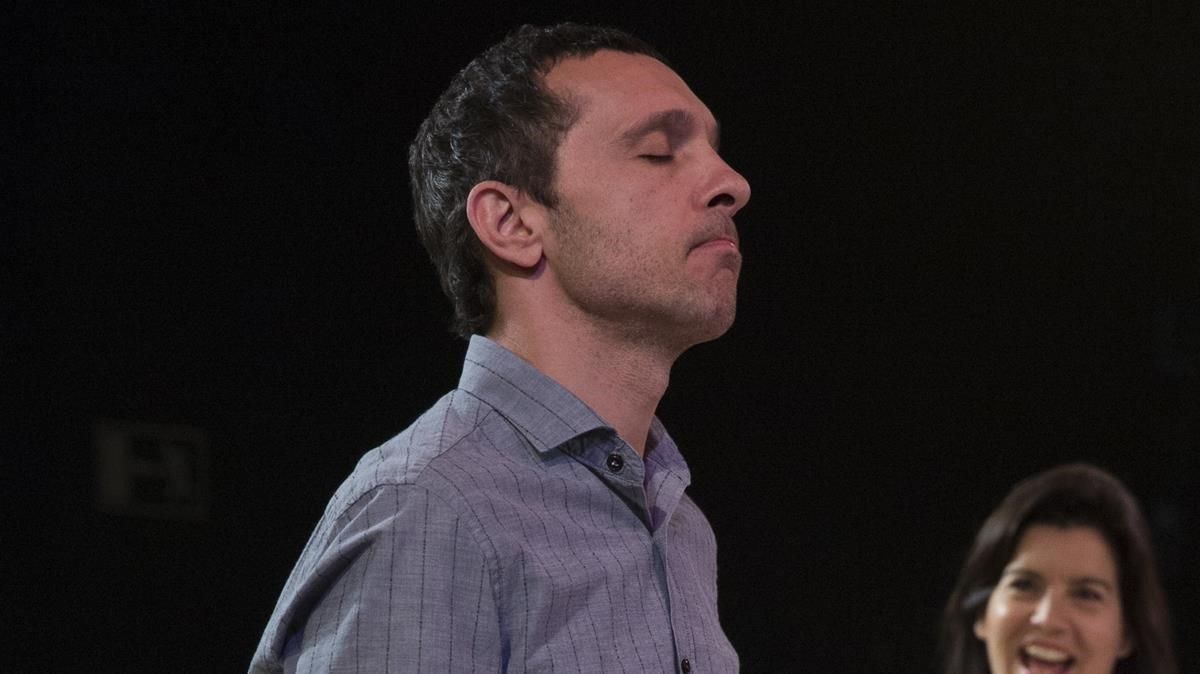 El actor Pablo Derqui, protagonista de ’La dansa de la vengança’. El actor Pablo Derqui, protagonista de ’La dansa de la vengança’.