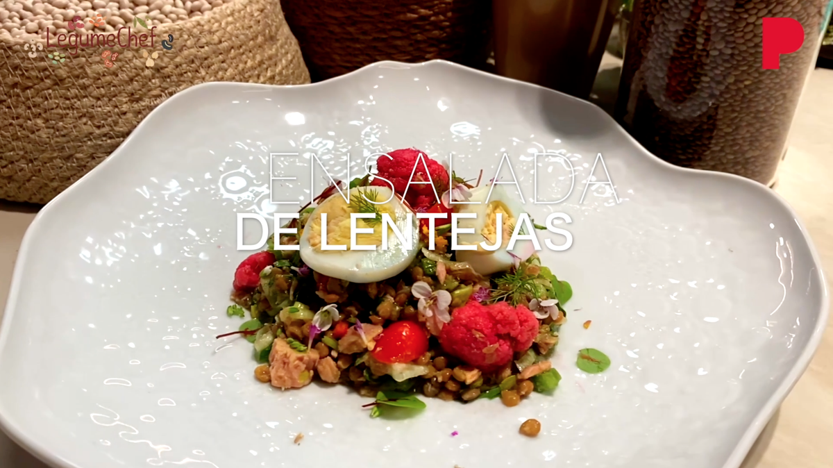 Lentejas y atún, la versión más fácil del clásico ‘empedrat’ Lentejas y atún, la versión más fácil del clásico ‘empedrat’