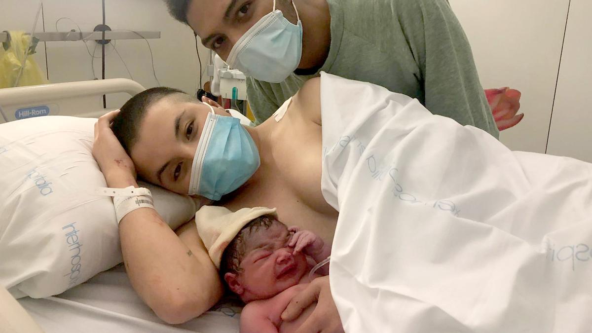 L’Alexa, primera nadó del 2022 a Catalunya