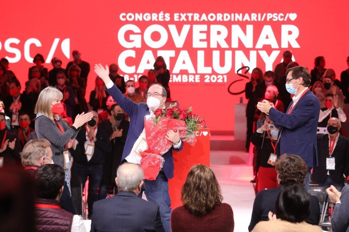 Iceta llança la candidatura d’Illa: «Catalunya necessita de nou un president socialista»