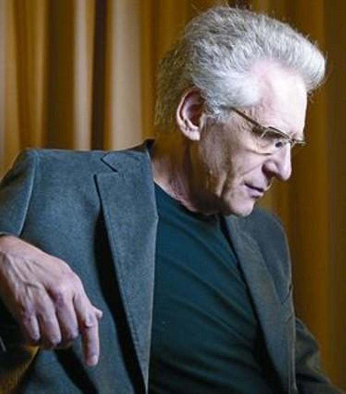 El director de cine canadiense David Cronenberg. El director de cine canadiense David Cronenberg.