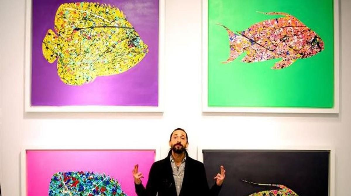 Adrien Brody ha presentado su segunda exposición de pintura en el marco de la Semana del Arte en Manhattan. Adrien Brody ha presentado su segunda exposición de pintura en el marco de la Semana del Arte en Manhattan.