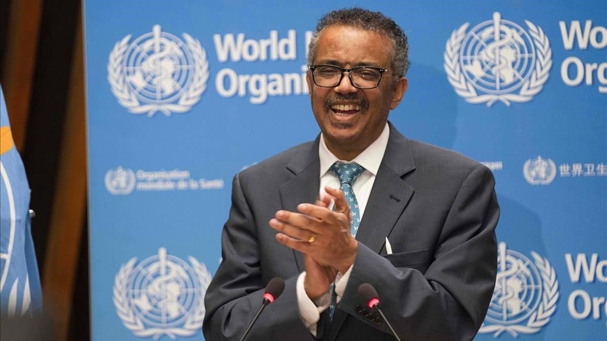 Tedros Adhanom Ghebreyesus, director de la OMS. Tedros Adhanom Ghebreyesus, director de la OMS.