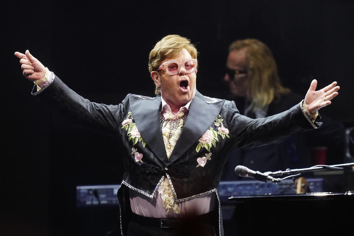 Elton Johns concert in Barcelona