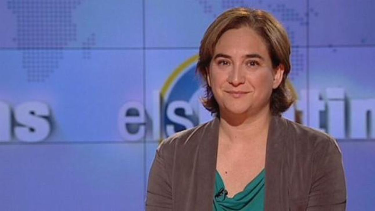 Ada Colau, durante la entrevista en ’Els matins de TV-3’. Ada Colau, durante la entrevista en ’Els matins de TV-3’.