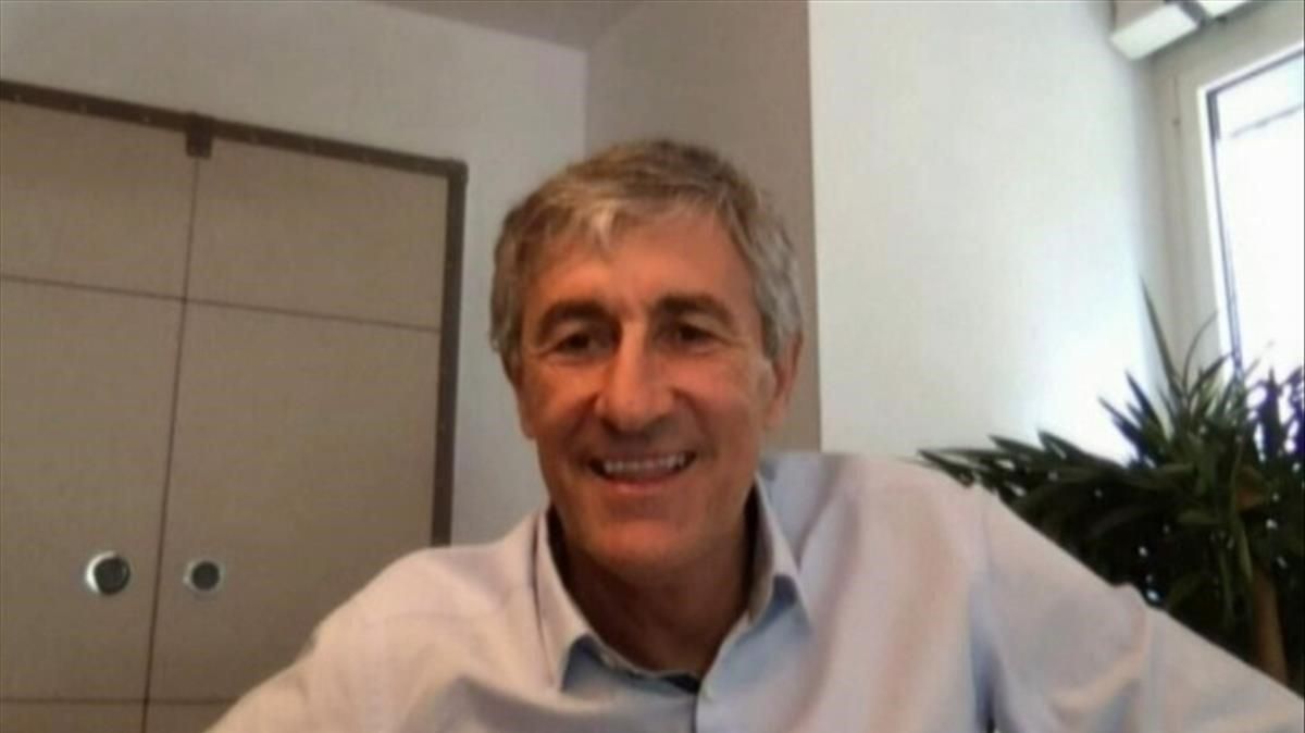 Setién, entrenador del Barça. Setién, entrenador del Barça.