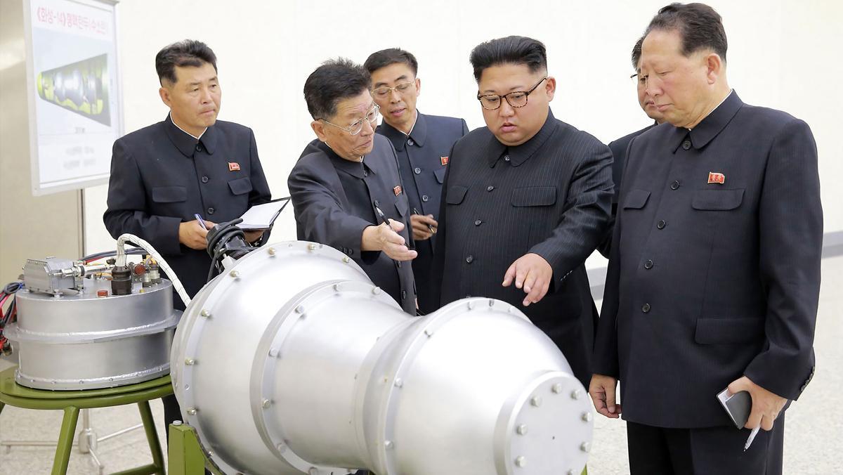 Corea del Norte afirmó que ha probado la bomba de hidrógeno con total éxito  y que puede ser instalada en uno de sus misiles balísticos intercontinentales.