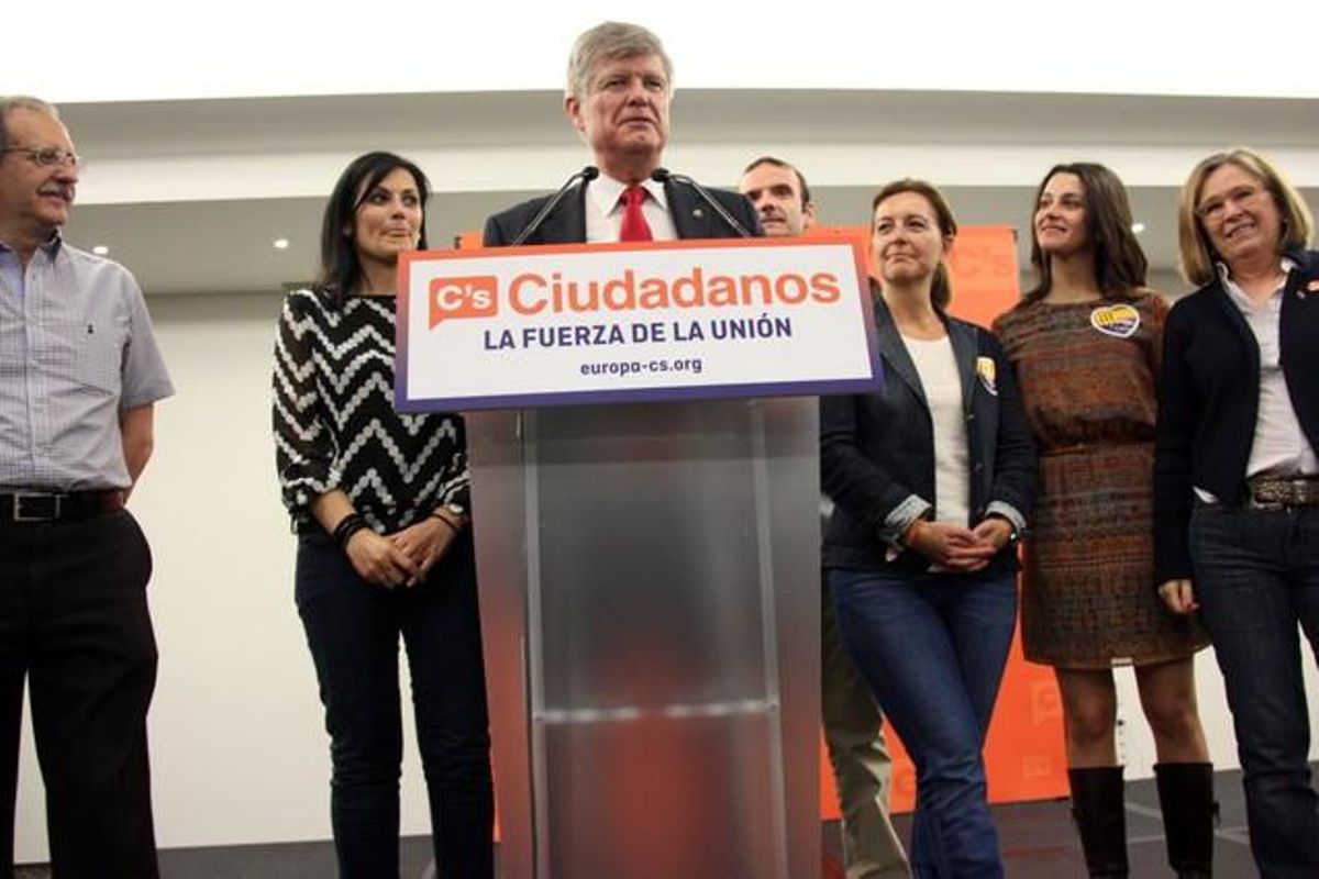 Matías Alonso analiza los resultados de Ciutadans, anoche. Matías Alonso analiza los resultados de Ciutadans, anoche.