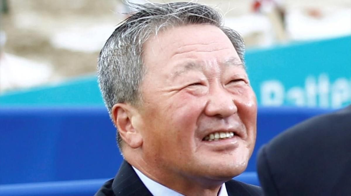 El presidente de LG, Koo Bon-moo, en el 2010. El presidente de LG, Koo Bon-moo, en el 2010.