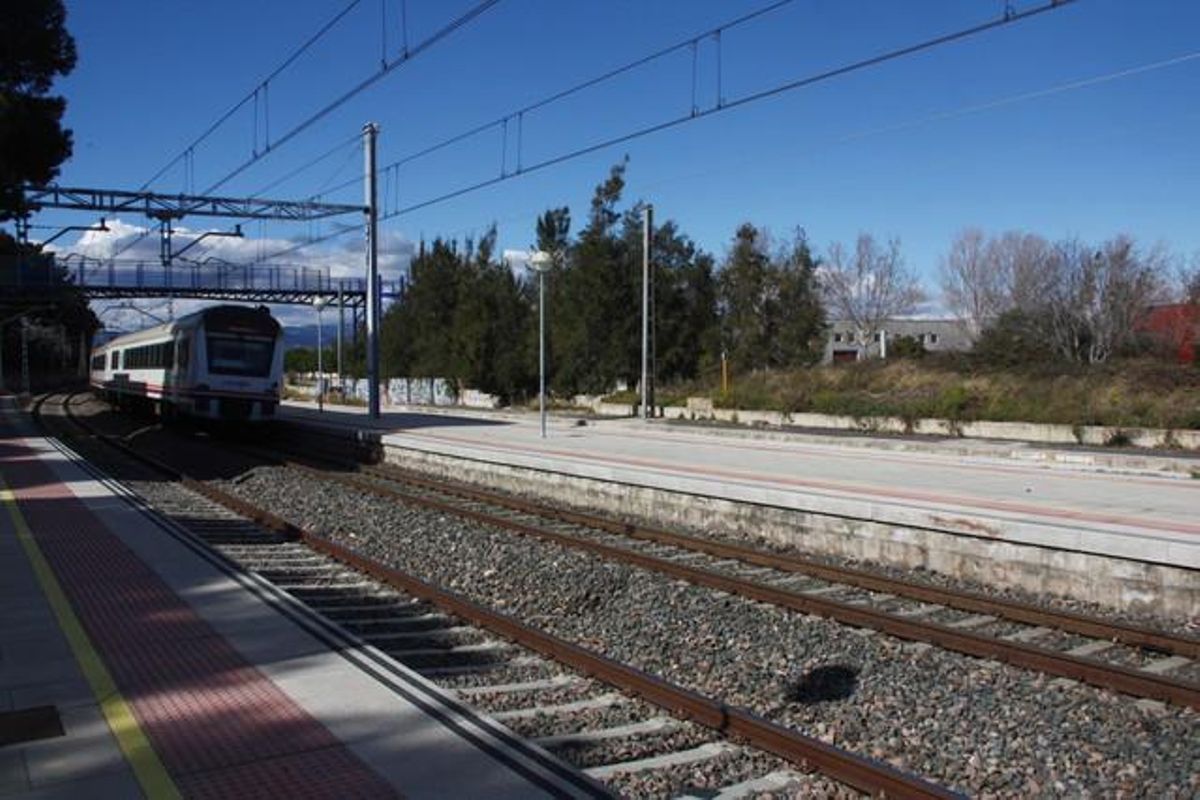 Estación de Vila-seca, donde un mercancías ha arrollado a un joven y sus dos perros. Estación de Vila-seca, donde un mercancías ha arrollado a un joven y sus dos perros.