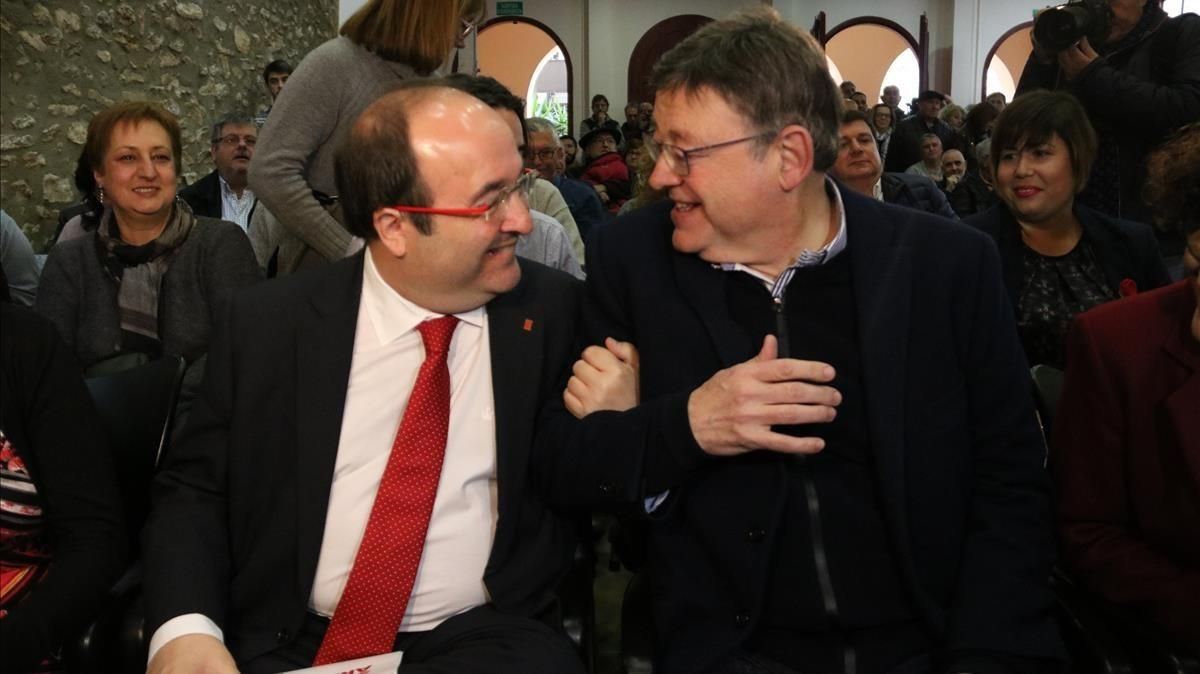 Iceta augura la "ruïna total" per a Catalunya si guanyen els independentistes Iceta augura la "ruïna total" per a Catalunya si guanyen els independentistes