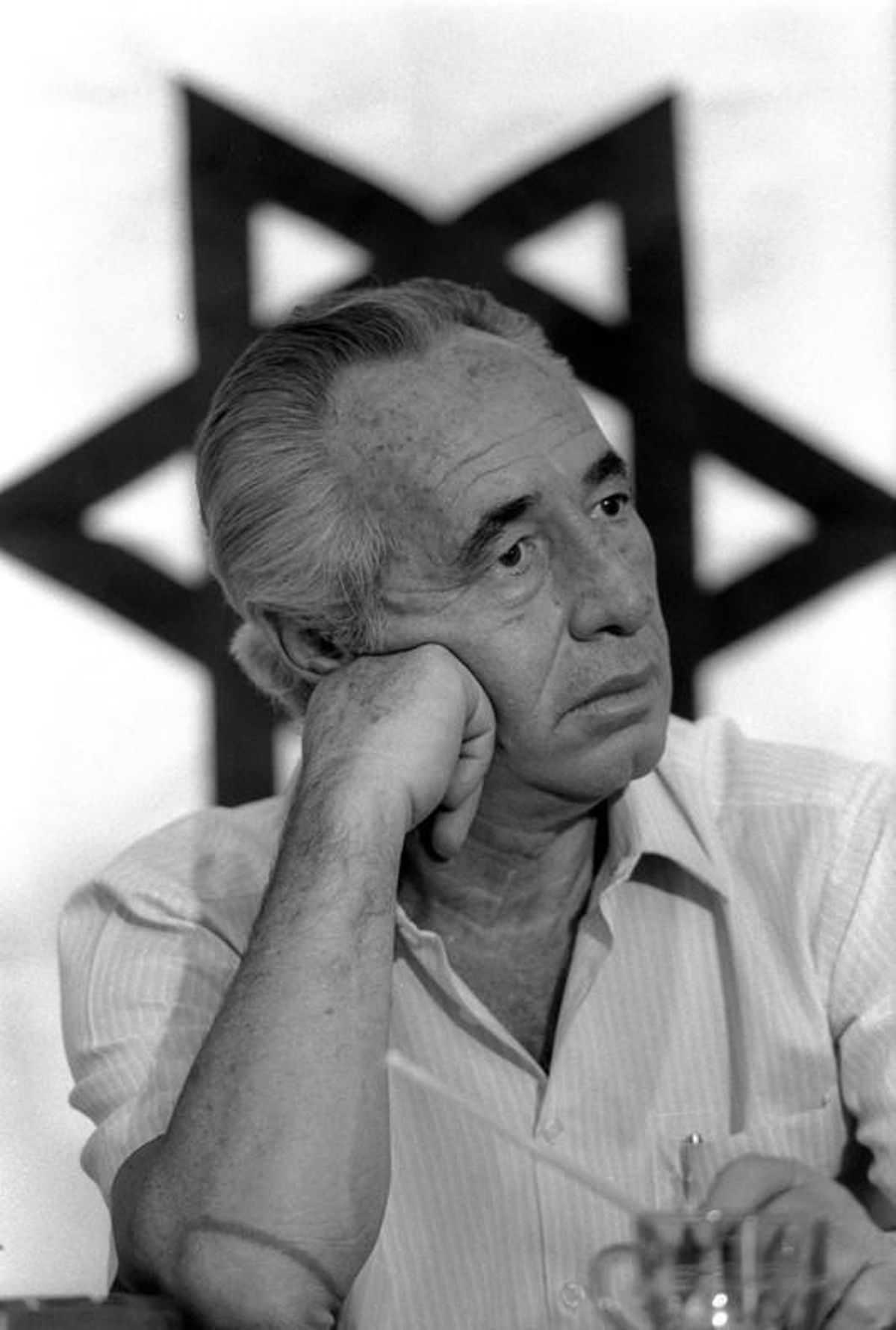 Simon Peres, en una imagen de julio de 1986. Simon Peres, en una imagen de julio de 1986.