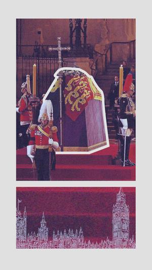 Multimedia funeral de la reina