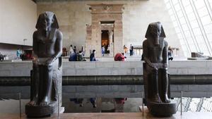 El Ala Sackler del Metropolitan Museum of Art de Nueva York, famosa por su colección de arte egipcio.
