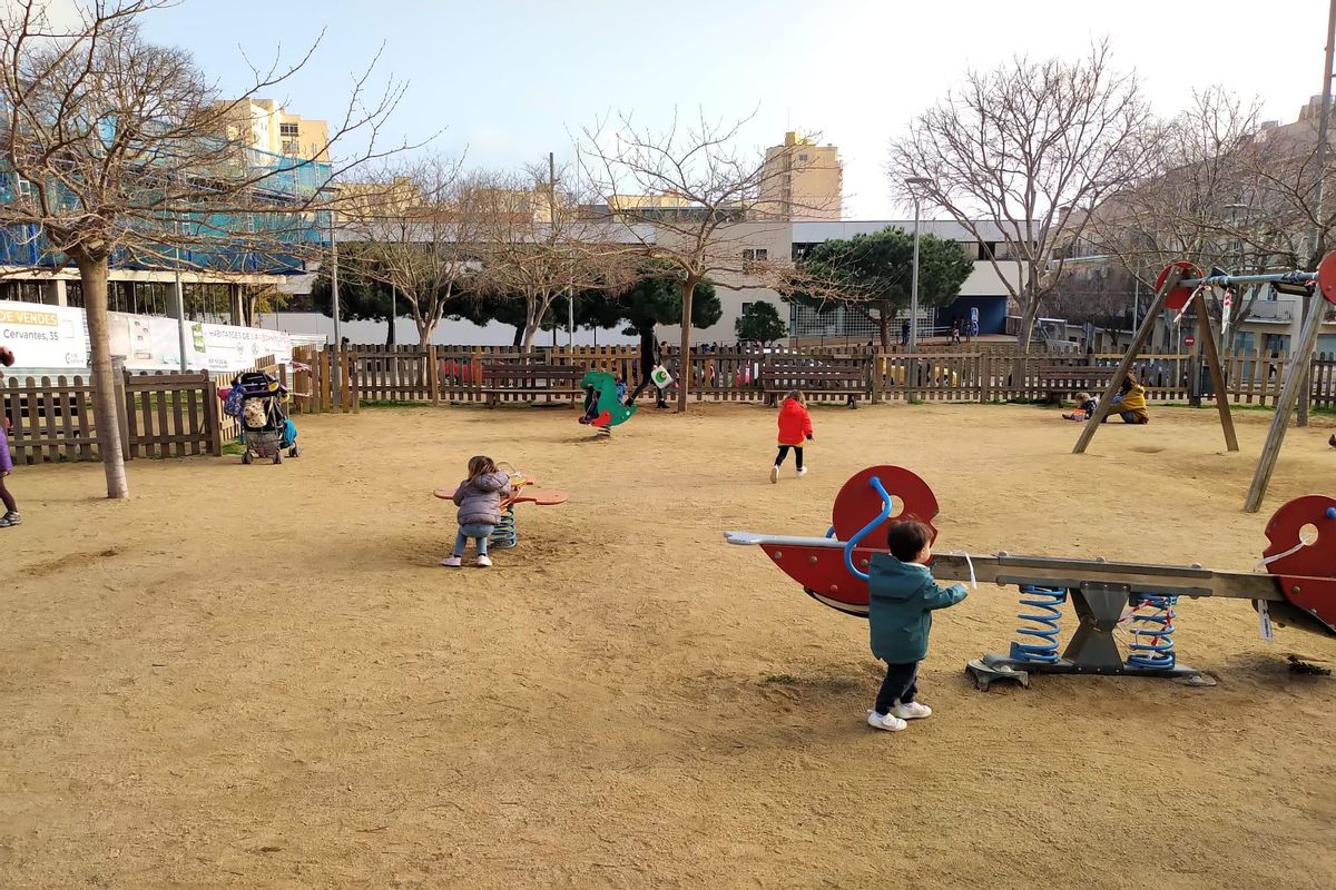 Una de las terrazas del Parc de la Llibertat de Mataró que serían ocupadas por el nuevo correcan que plantea habilitar el Ayuntamiento. Una de las terrazas del Parc de la Llibertat de Mataró que serían ocupadas por el nuevo correcan que plantea habilitar el Ayuntamiento.