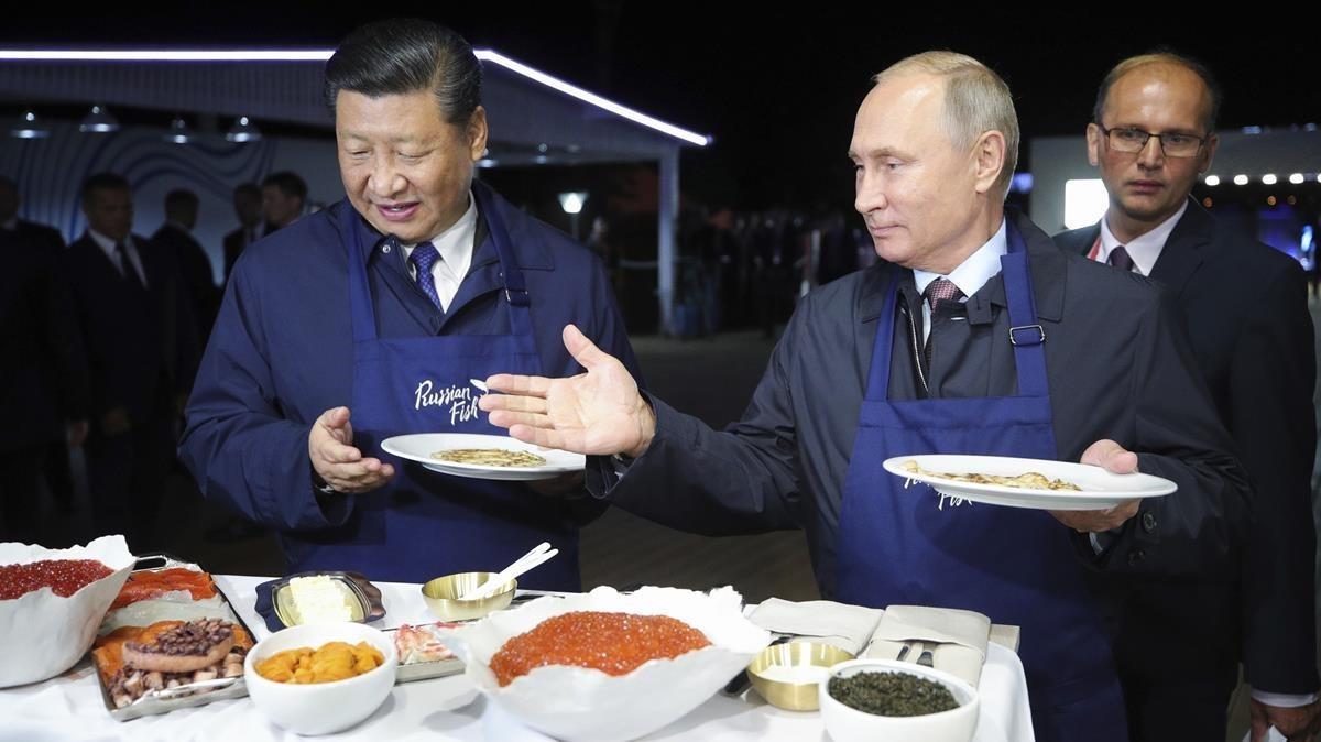 Xi y Putin, frente al enemigo común