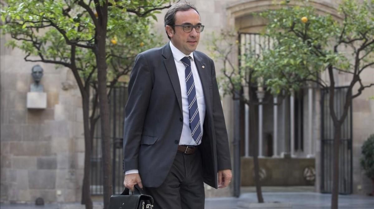 El ’conseller’ de Territori i Sostenibilitat, Josep Rull. El ’conseller’ de Territori i Sostenibilitat, Josep Rull.